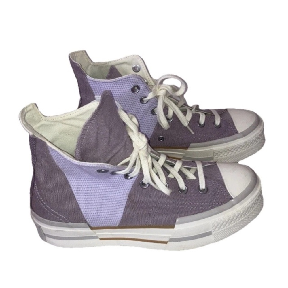 Chuck Taylor Converse sz Wo’s 8.5
Men's 6.5 Euro 39.5 high top shoes lavender - Picture 5 of 8